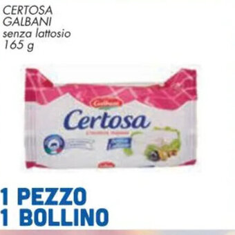 Conad Superstore CERTOSA GALBANI 165 g offerta