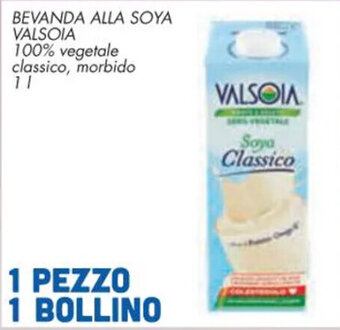 Conad Superstore BEVANDA ALLA SOYA VALSOIA 1 l offerta