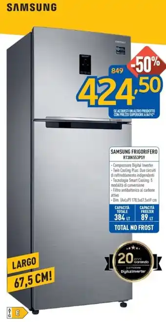 FreeShop SAMSUNG FRIGORIFERO RT38K553PS9 offerta
