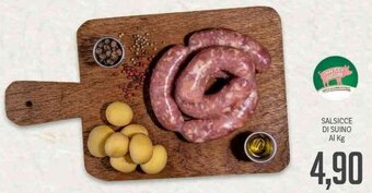 Supermercati Piccolo Salsicce di Suino Al Kg offerta