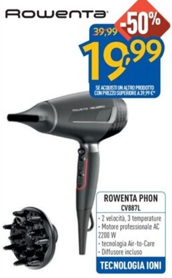 ROWENTA PHON CV887L