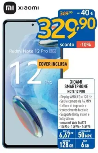 XIOAMI SMARTPHONE NOTE 12 PRO