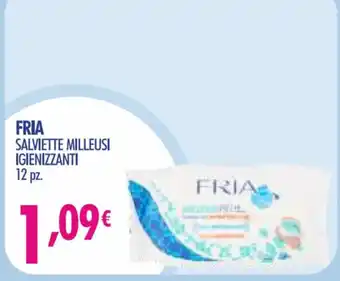 Acqua & Sapone FRIA SALVIETTE MILLEUSI IGIENIZZANTI 12 pz. offerta