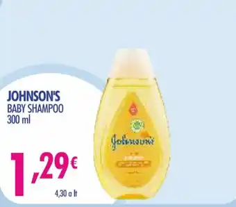 Acqua & Sapone JOHNSON'S BABY SHAMPOO 300 ml offerta