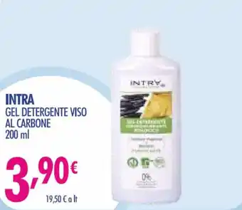 INTRA GEL DETERGENTE VISO AL CARBONE 200 ml