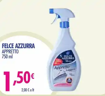 Acqua & Sapone FELCE AZZURRA APPRETTO 750 ml offerta