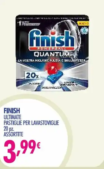 Acqua & Sapone FINISH ULTIMATE PASTIGLIE PER LAVASTOVIGLIE 20 pz. ASSORTITE offerta