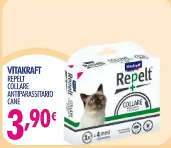 Acqua & Sapone VITAKRAFT REPELT COLLARE ANTIPARASSITARIO CANE offerta