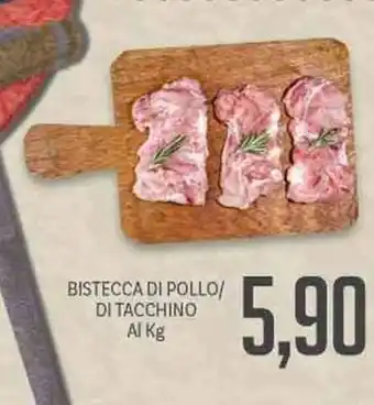 Supermercati Piccolo Bistecca di Pollo/di Tacchino Al Kg offerta