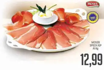 Supermercati Piccolo Moser Speck IGP Al Kg offerta