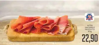 Supermercati Piccolo Alcisa San Daniele Prosciutto Al Kg offerta