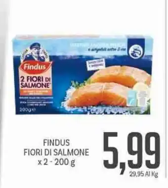 Supermercati Piccolo Findus Fiori di Salmone x 2 200g offerta