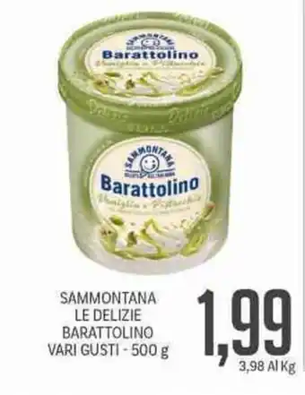 Supermercati Piccolo Sammontana Le Delizie Barattolino Vari Gusti 500g offerta