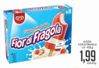 Algida Fior di Fragola x8 408g