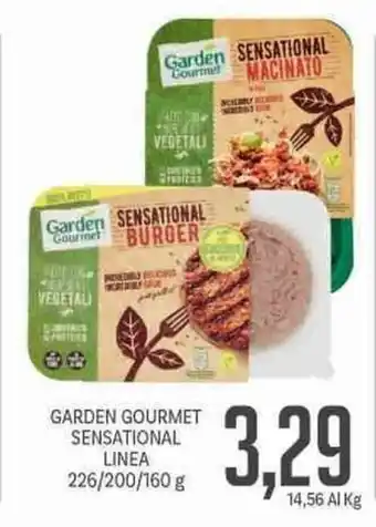 Supermercati Piccolo Garden Gourmet Sensational Linea 226/200/160g offerta