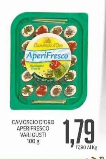 Supermercati Piccolo Camoscio d'Oro Aperifresco Vari Gusti 100g offerta