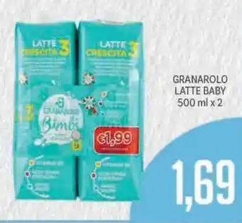 Supermercati Piccolo Granarolo Latte Baby 500ml x 2 offerta