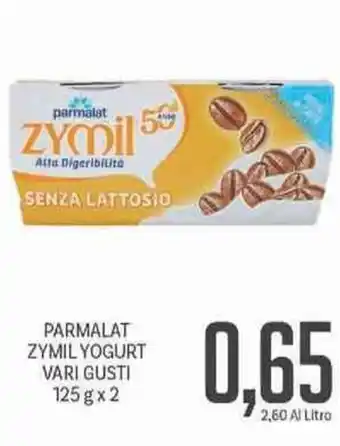 Supermercati Piccolo Parmalat Zymil Yogurt Vari Gusti 125g x 2 offerta