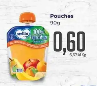 Supermercati Piccolo Mellin Pouches 90g offerta