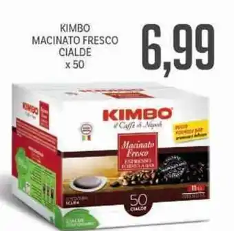 Supermercati Piccolo Kimbo Macinato Fresco Cialde x 50 offerta