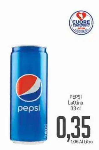 Supermercati Piccolo Pepsi Lattina 33cl offerta