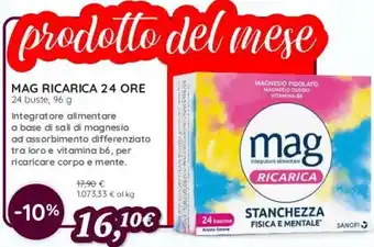 MAG RICARICA 24 ORE 24 buste, 96 g
