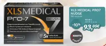 XLS MEDICAL PRO7 NUDGE 180 capsule