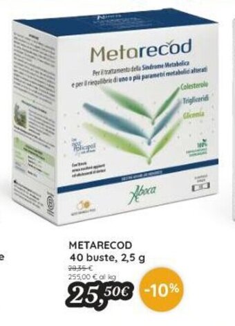METARECOD 40 buste, 2,5 g