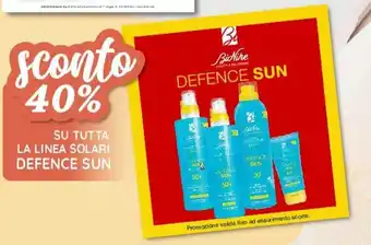 Coop BioNike LA LINEA SOLARI DEFENCE SUN offerta