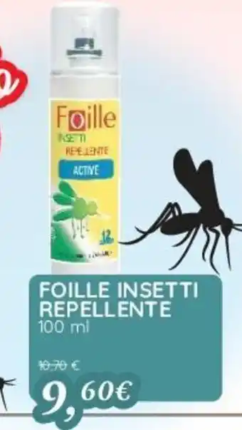 Coop FOILLE INSETTI REPELLENTE 100 ml offerta