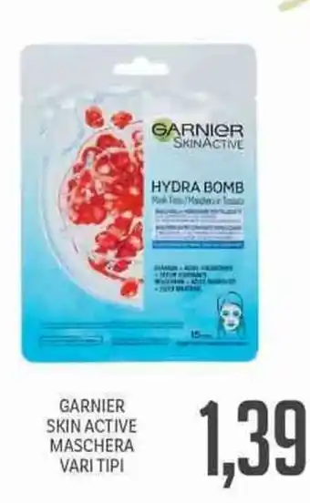 Supermercati Piccolo Garnier Skin Active Maschera Vari Tipi offerta