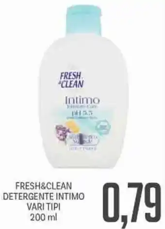 Supermercati Piccolo Fresh & Clean Detergente Intimo Vari Tipi 200ml offerta