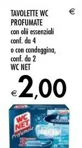 Bennet Wc net Tavolette Wc Profumate Con Olii Essenziali /Candeggina offerta