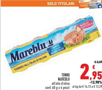 Conad Mareblu - Tonno All'Olio D'Oliva offerta
