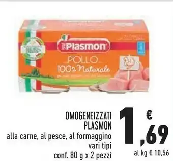 Conad Intenso Omogeneizzati Plasmon offerta