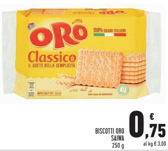 Conad Saiwa Biscotti Oro offerta