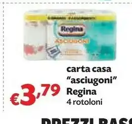 Pam Regina Carta Casa Asciugoni offerta