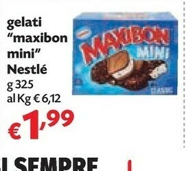 Pam Nestlè Gelati Maxibon Mini offerta