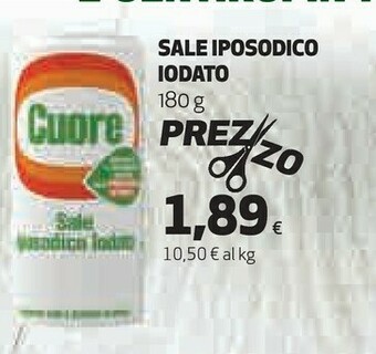 Coop Cuore Sale Iposodico Iodato offerta