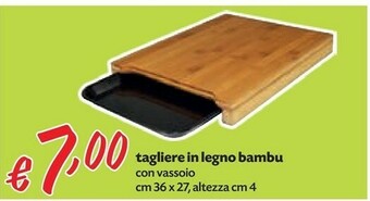 Tagliere In Legno Bambu