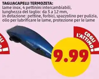 PENNY TAGLIACAPELLI TERMOZETA offerta