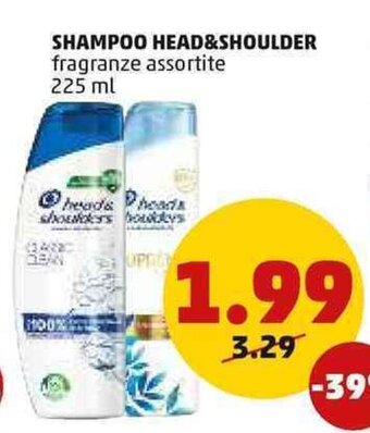 SHAMPOO HEAD&SHOULDER fragranze assortite 225 ml