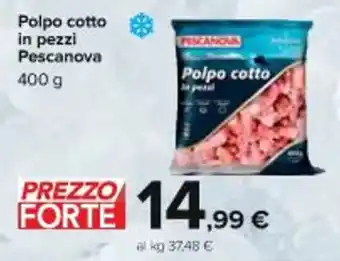 Carrefour Iper Polpo cotto in pezzi Pescanova 400 g offerta
