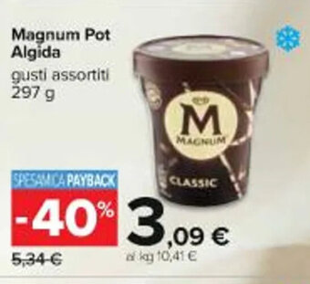 Carrefour Iper Magnum Pot Algida 297 g offerta