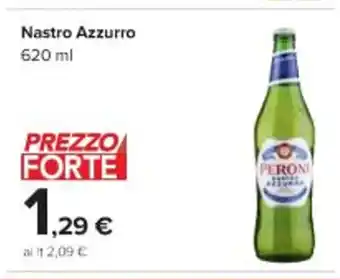 Carrefour Iper Nastro Azzurro 620 ml offerta