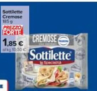 Carrefour Iper Sottilette Cremose 185 g offerta