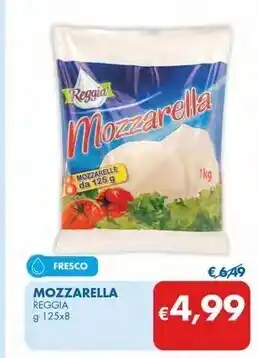 MD Discount Reggia mozzarella offerta