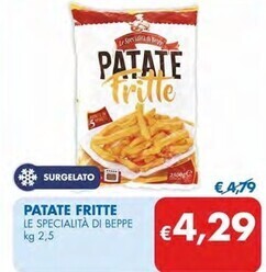 MD Discount Le specialità di beppe patate fritte offerta