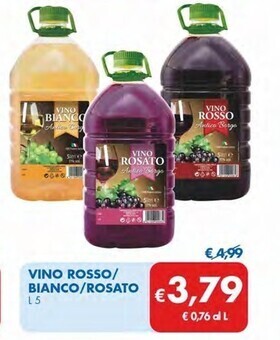 MD Discount Vino rosso / bianco / rosato offerta