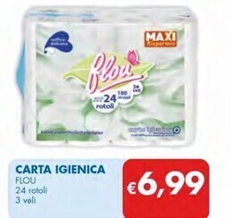 MD Discount Flou carta igienica offerta